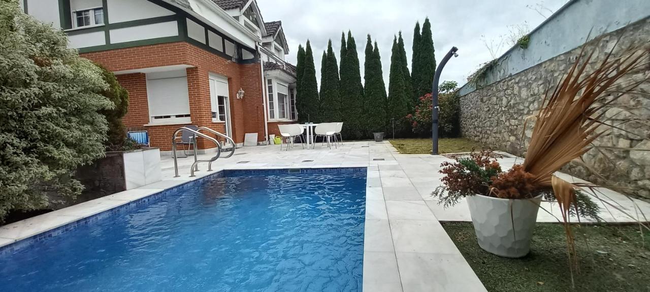 Chalet Con Piscina, Sauna Y Jacuzzi Cerca Del Mar A Media Hora De Bilbao Y Santander Эль-Пуэнте Экстерьер фото