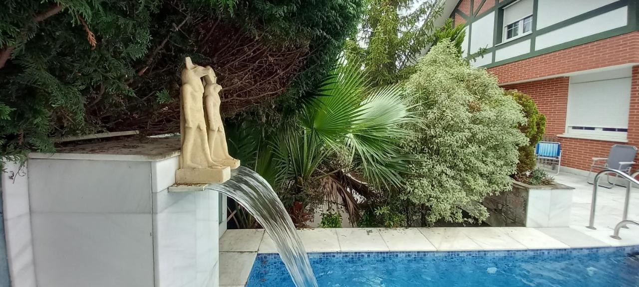Chalet Con Piscina, Sauna Y Jacuzzi Cerca Del Mar A Media Hora De Bilbao Y Santander Эль-Пуэнте Экстерьер фото